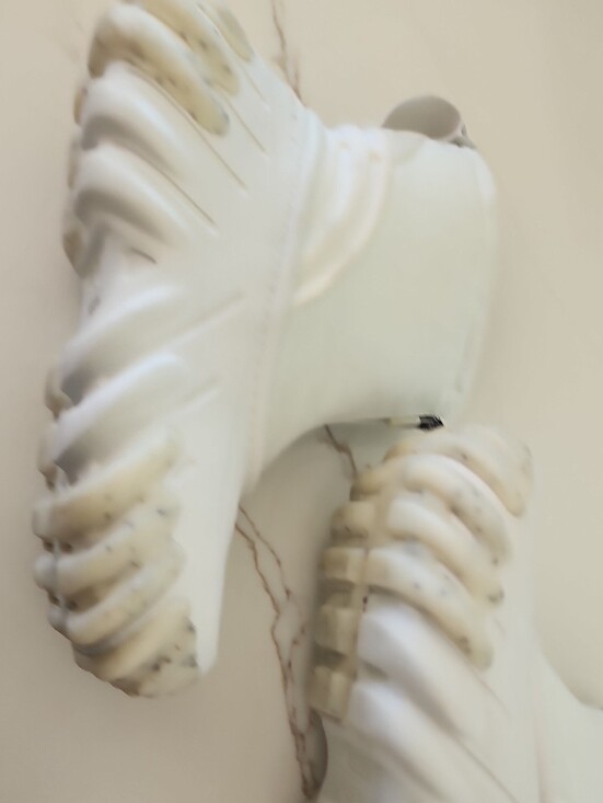 Crocs Echo Boot Z Shield White Unisex M9/W11 Waterproof Snow Boots NWT